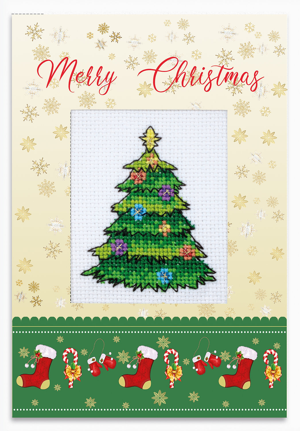 Cross Stitch Postcard Kit