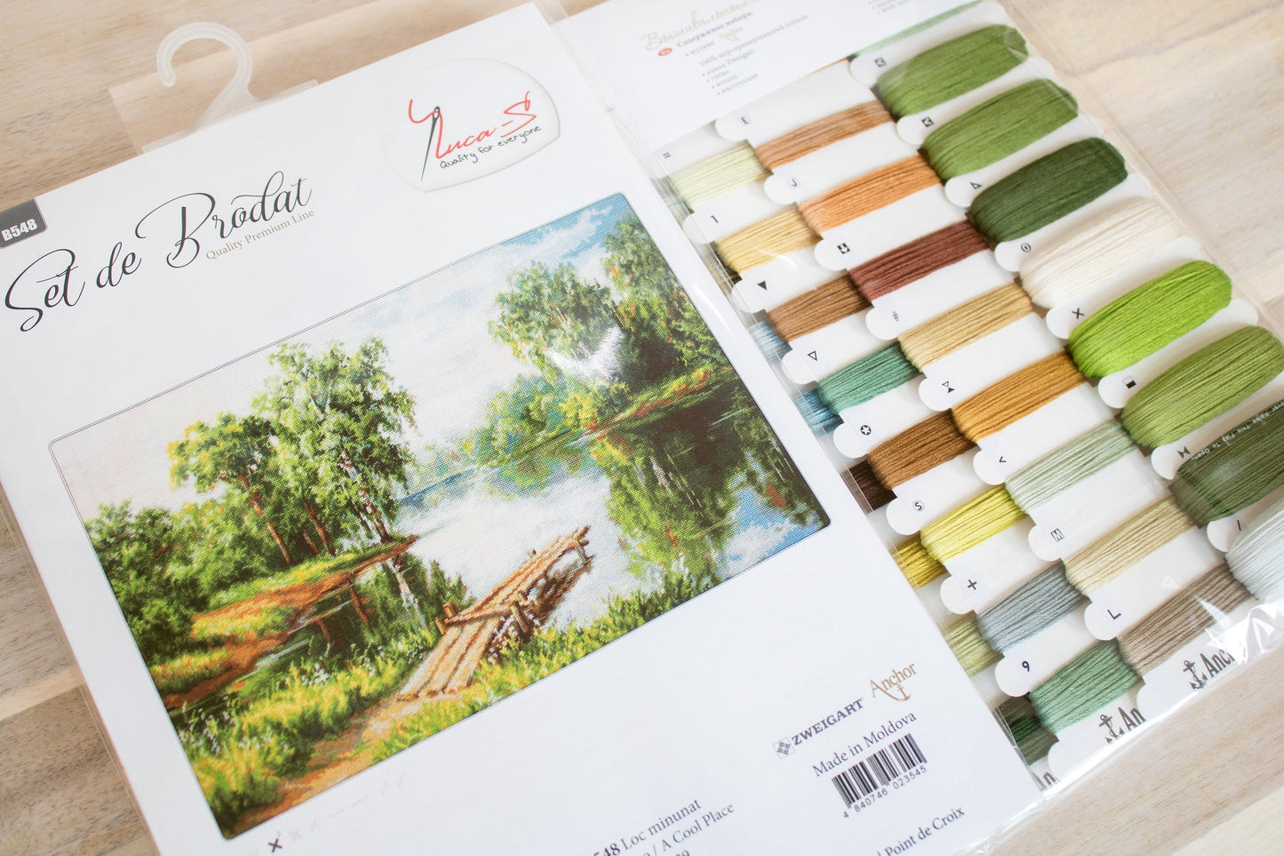 Cross Stitch Kit Luca-S - A very nice place, B548