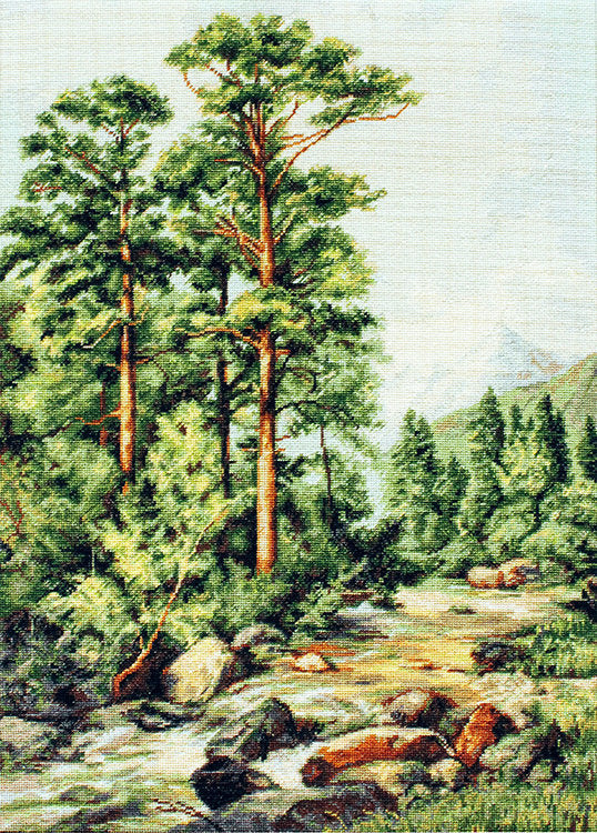 Petit Point Kit Luca-S - Mountain River G522