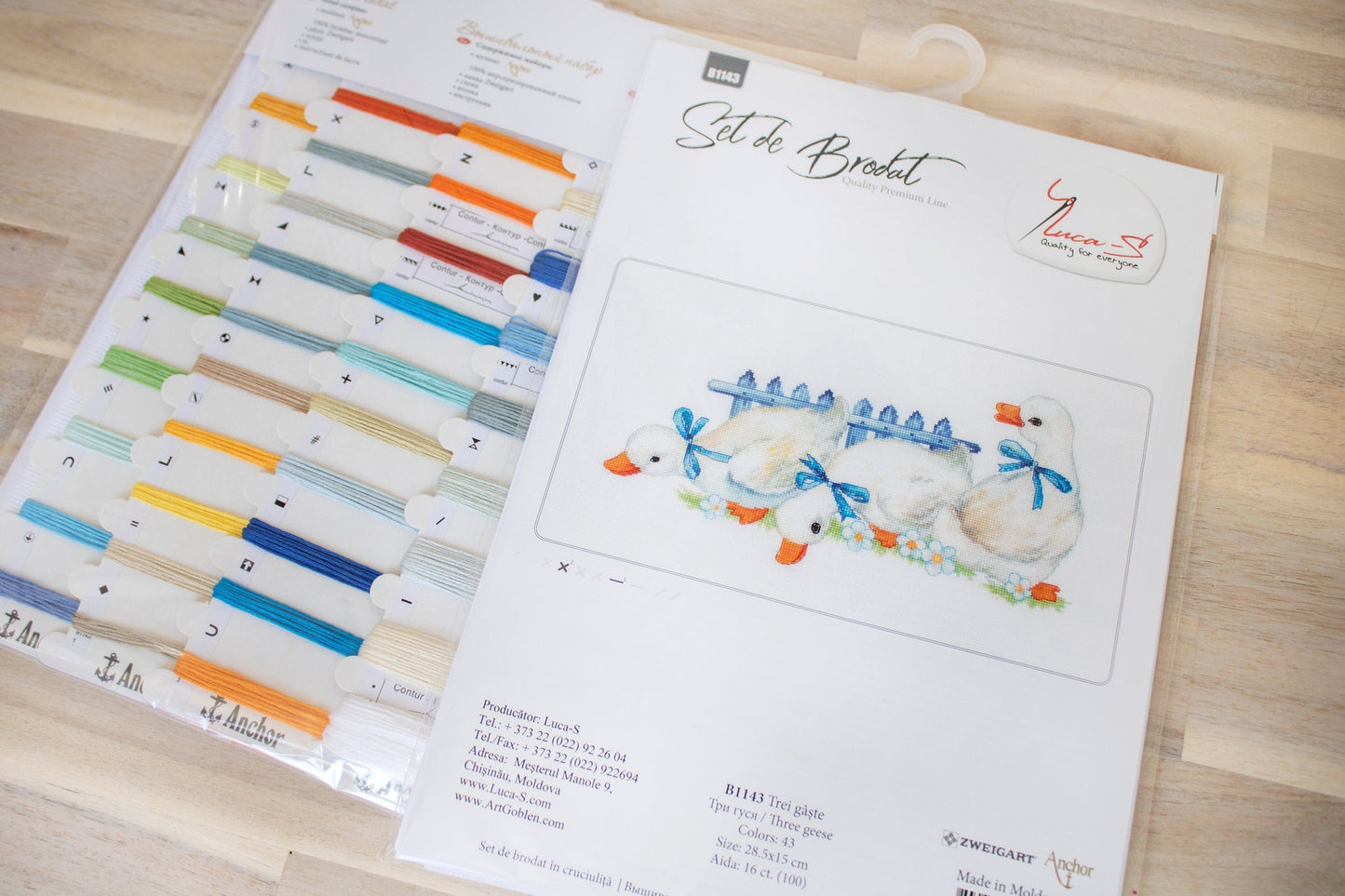 Cross Stitch Kit Luca-S - Geese, B1143