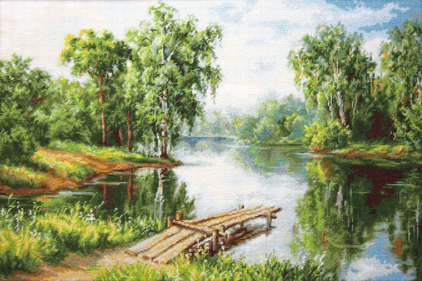Petit Point Kit Luca-S - A Cool Place G548
