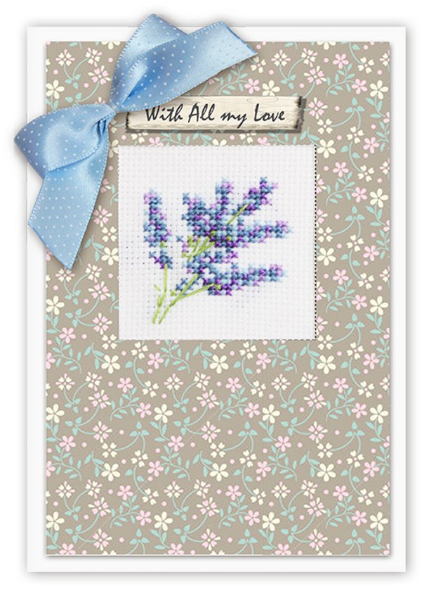 Cross Stitch Postcard Kit