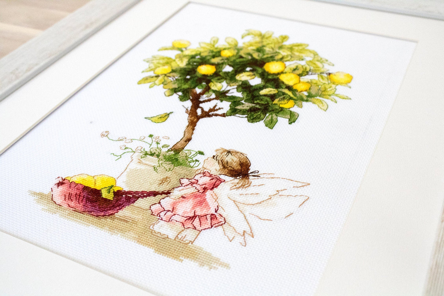 Cross Stitch Kit Luca-S - The Lemon Fairy, B1111