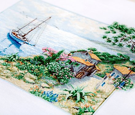 Cross Stitch Kit Luca-S - Sea Views, B2343