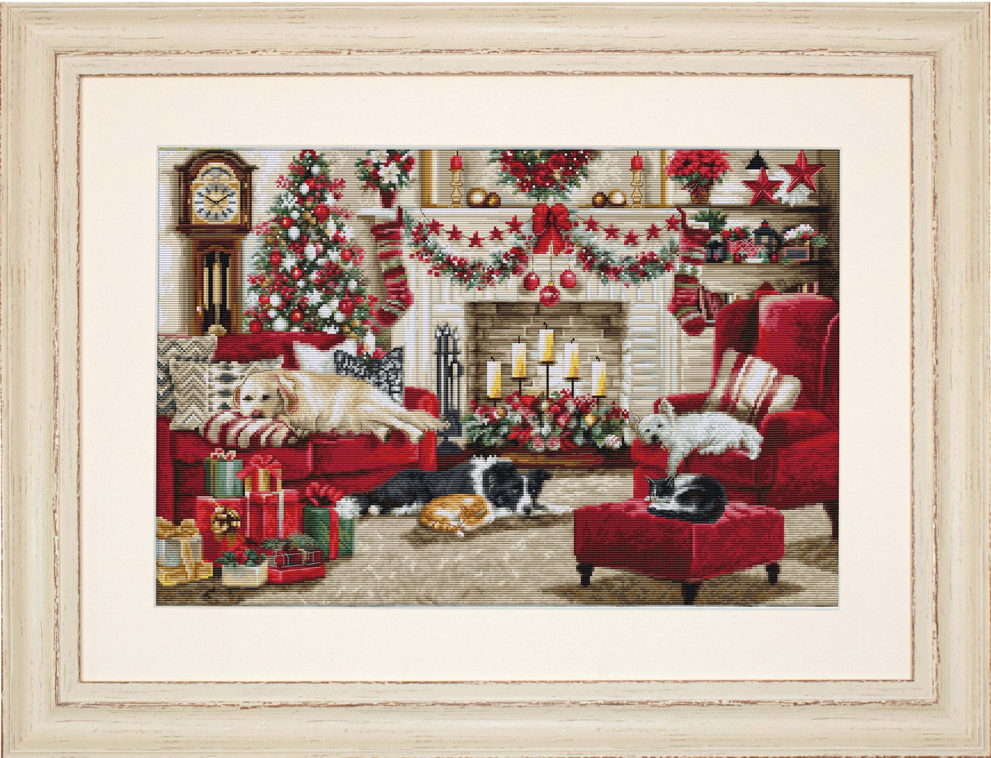 Набор для вышивки крестом Luca-S - Pets Interior, BU5013