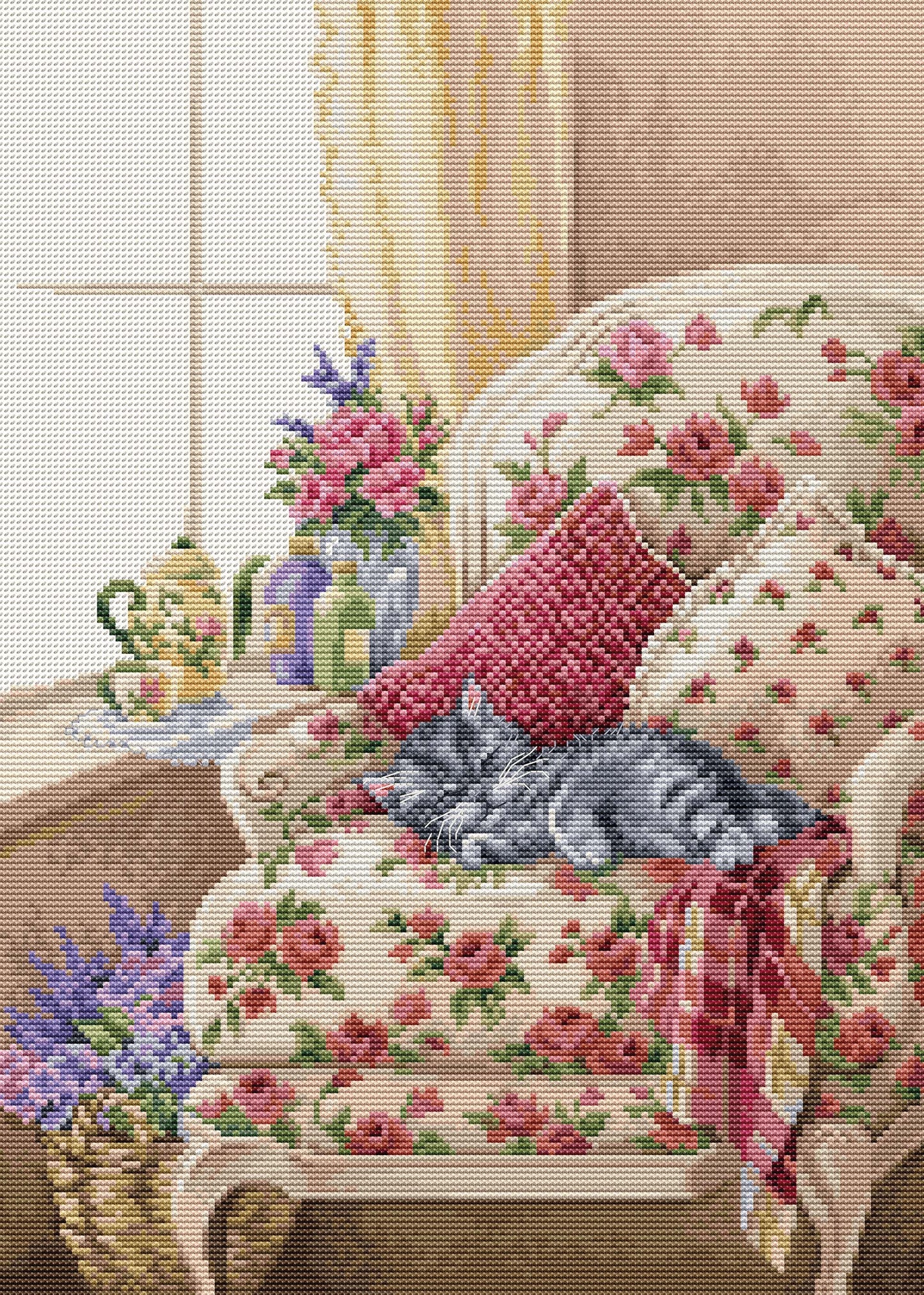 Набор для вышивки крестом Luca-S - Sweet Dreams, BU5017