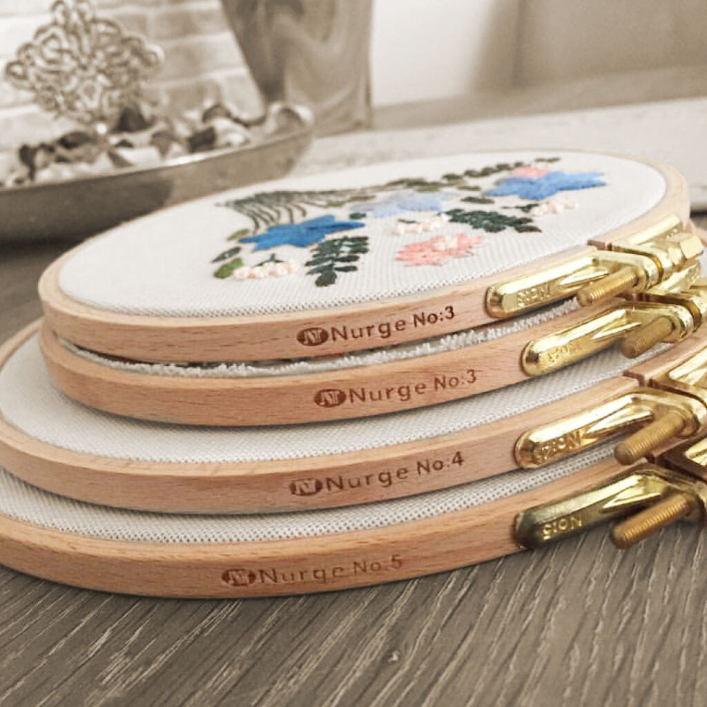Пяльцы для вышивки крестом, пяльцы Nurge Beech Embroidery Hoops