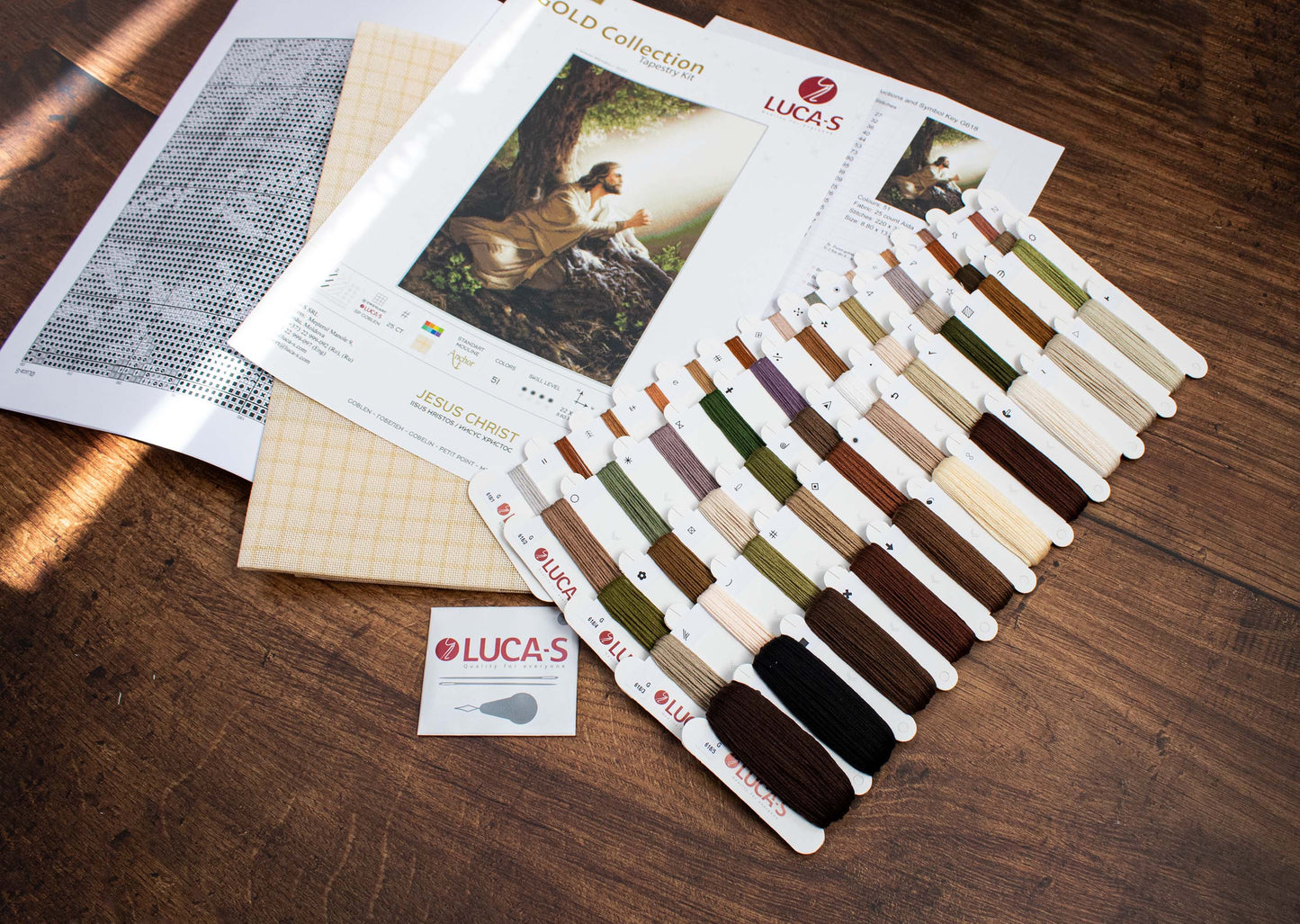 Комплект Petit Point Gold Luca-S - Иисус Христос, G618