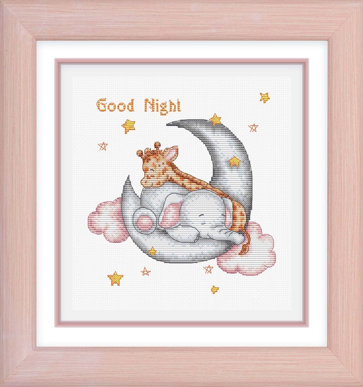 Cross Stitch Kit with Frame Included - Luca-S, R06