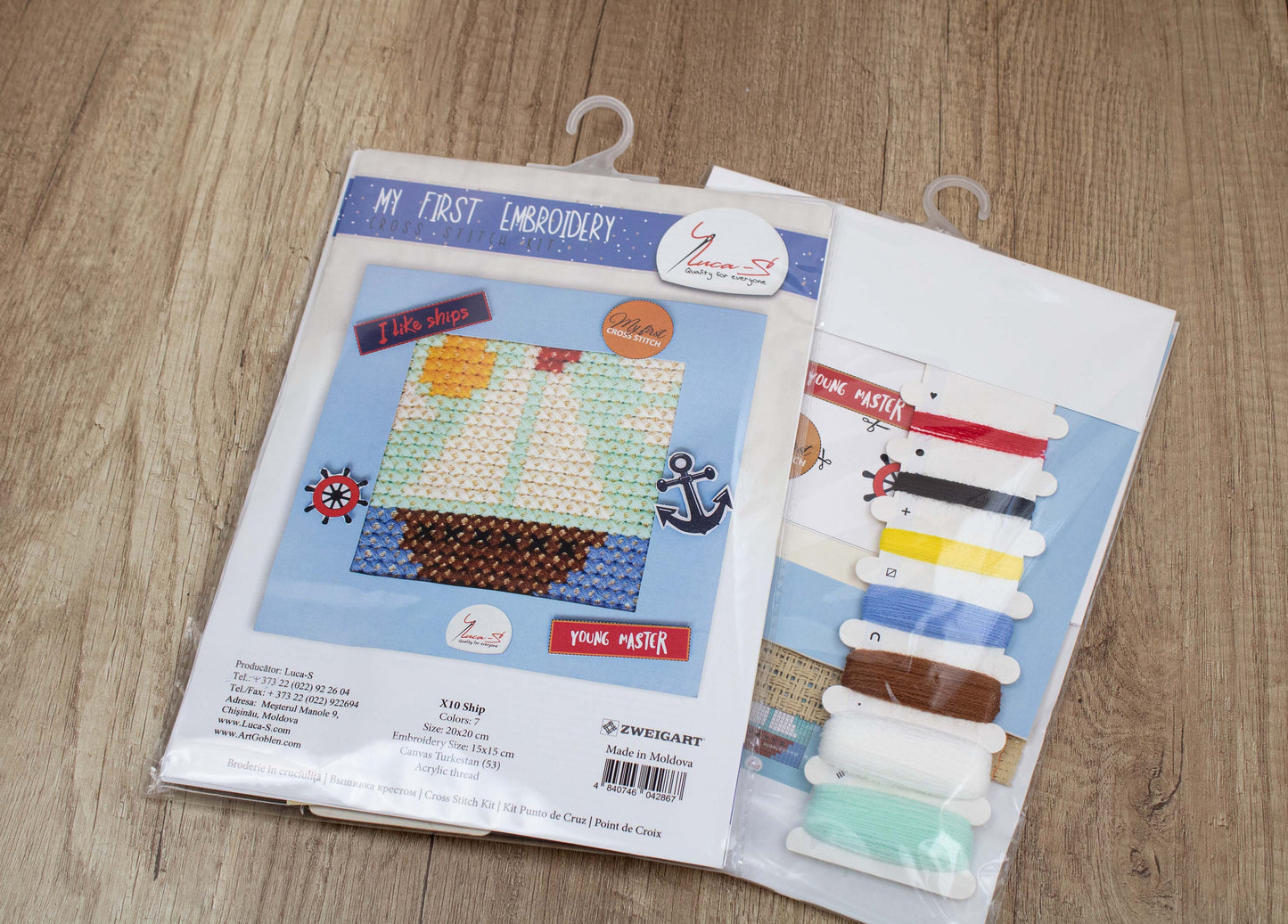 Cross Stitch Kit Luca-S - X10 Ship