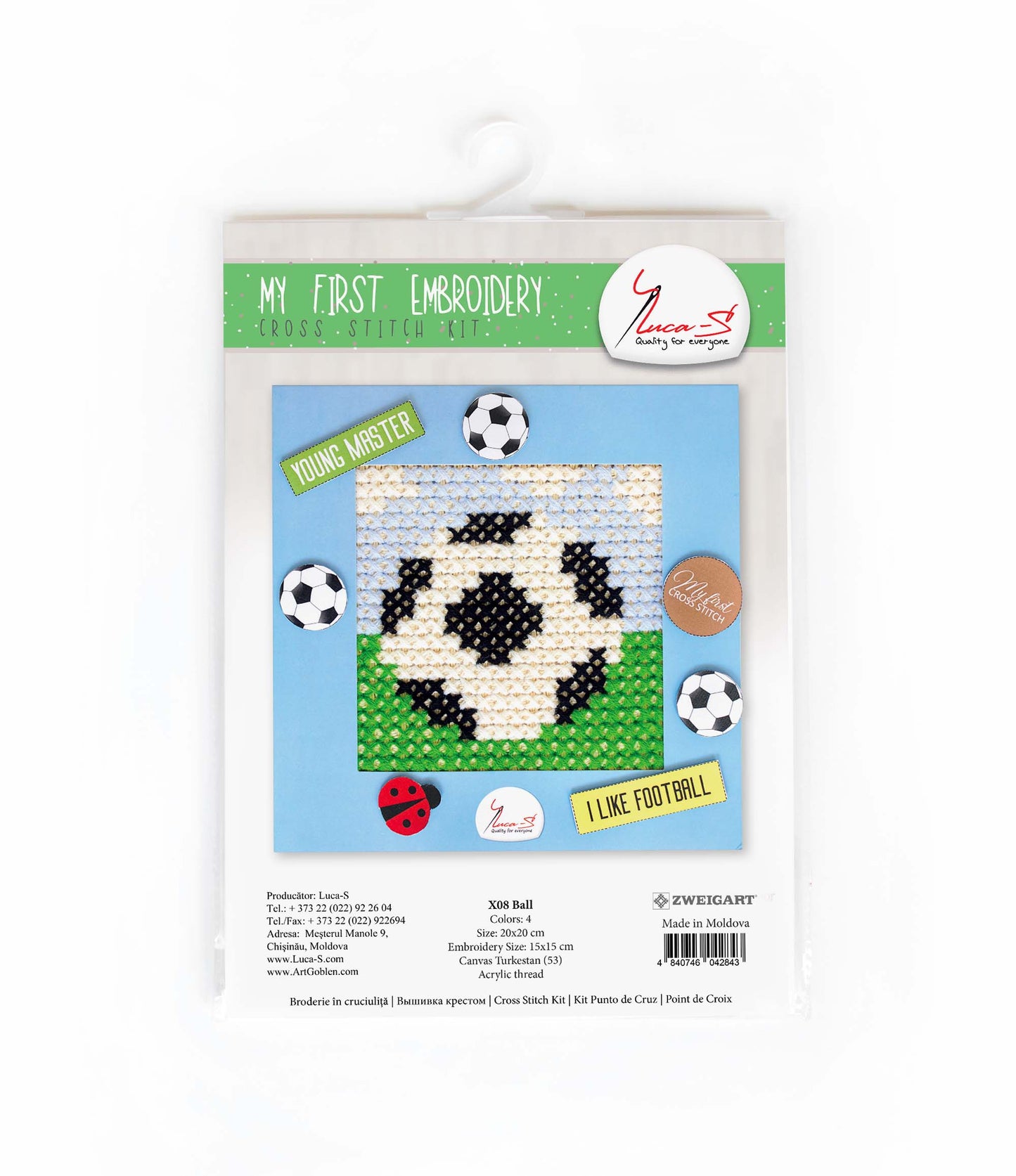 Cross Stitch Kit Luca-S - X08 Ball