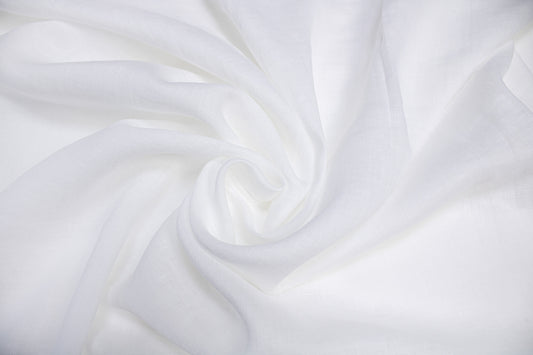 Fabric - Pure Natural Linen Fabric - Wrinkled Fabric