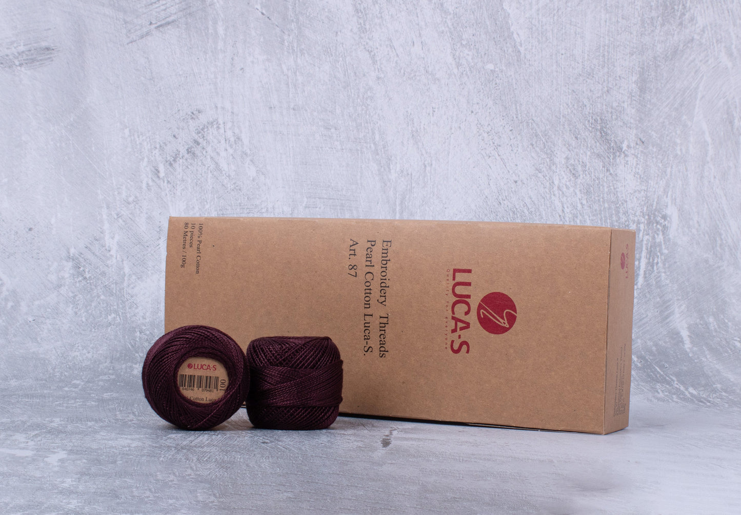 Embroidery Threads - Box, Pearl Cotton Luca-S, Art. 87 / 100