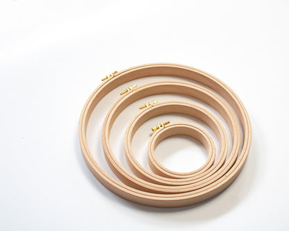 Embroidery Hoops, Nurge Beech Embroidery Hoops