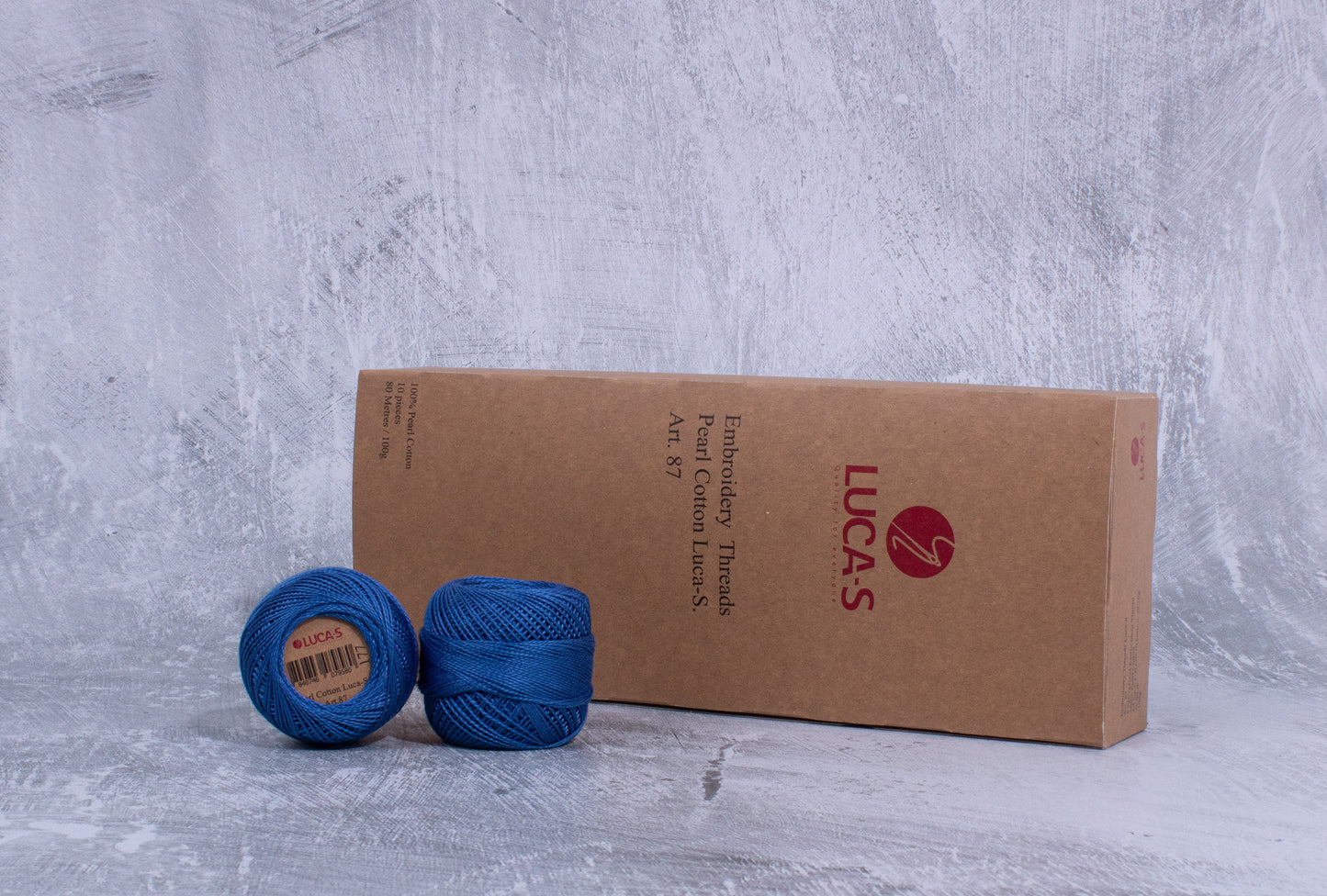 Embroidery Threads - Box, Pearl Cotton Luca-S, Art. 87 / 177