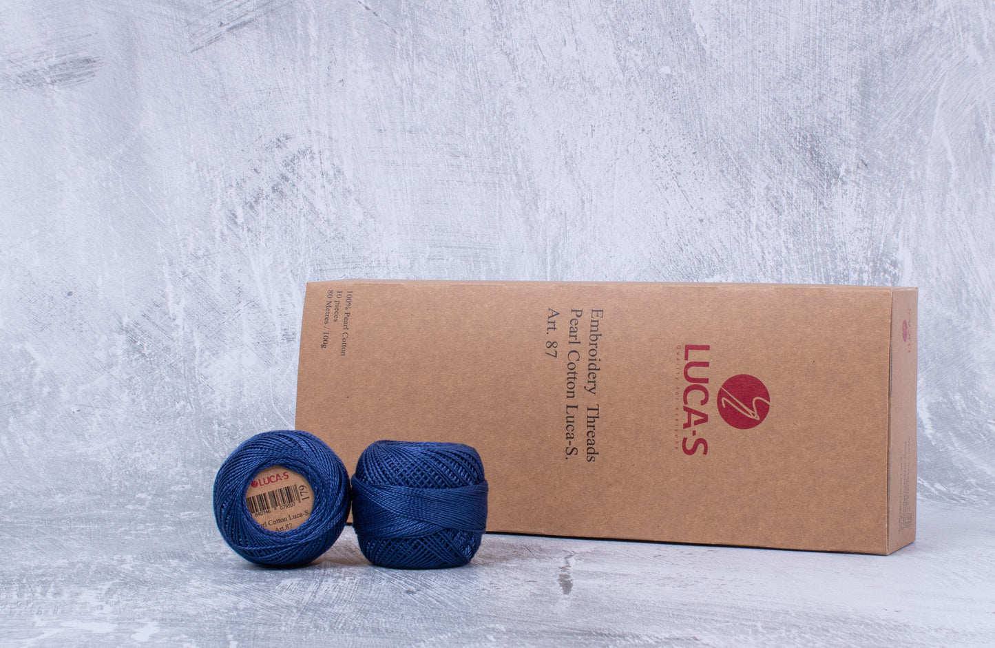 Embroidery Threads - Box, Pearl Cotton Luca-S, Art. 87 / 179