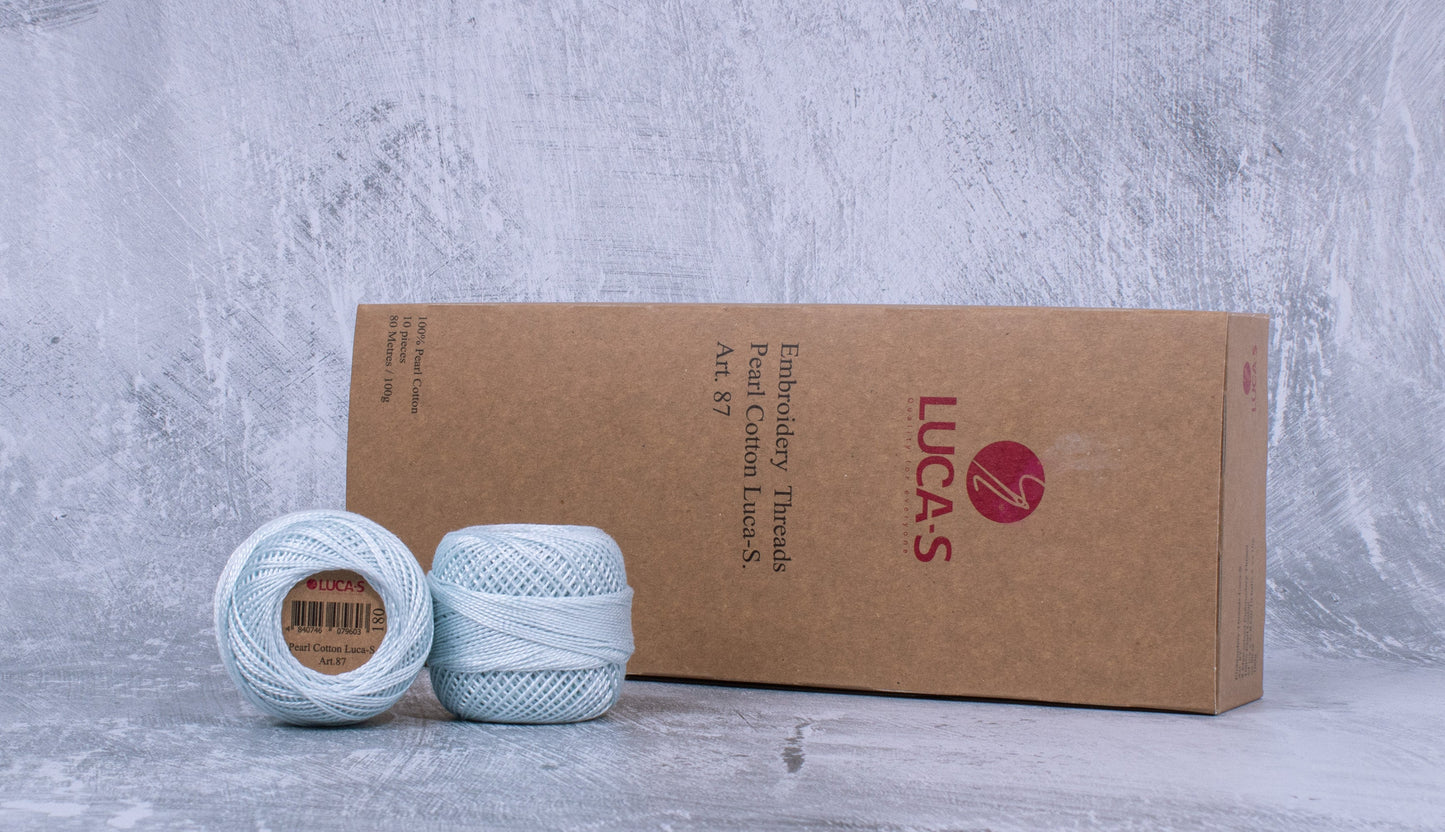 Embroidery Threads - Box, Pearl Cotton Luca-S, Art. 87 / 180