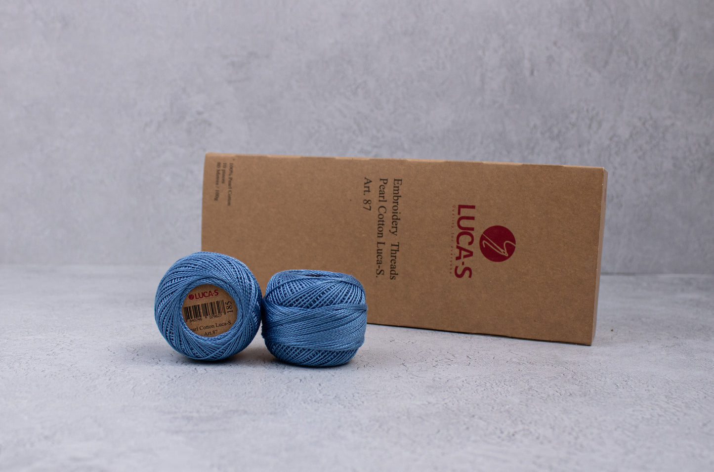 Embroidery Threads - Box, Pearl Cotton Luca-S, Art. 87 / 185