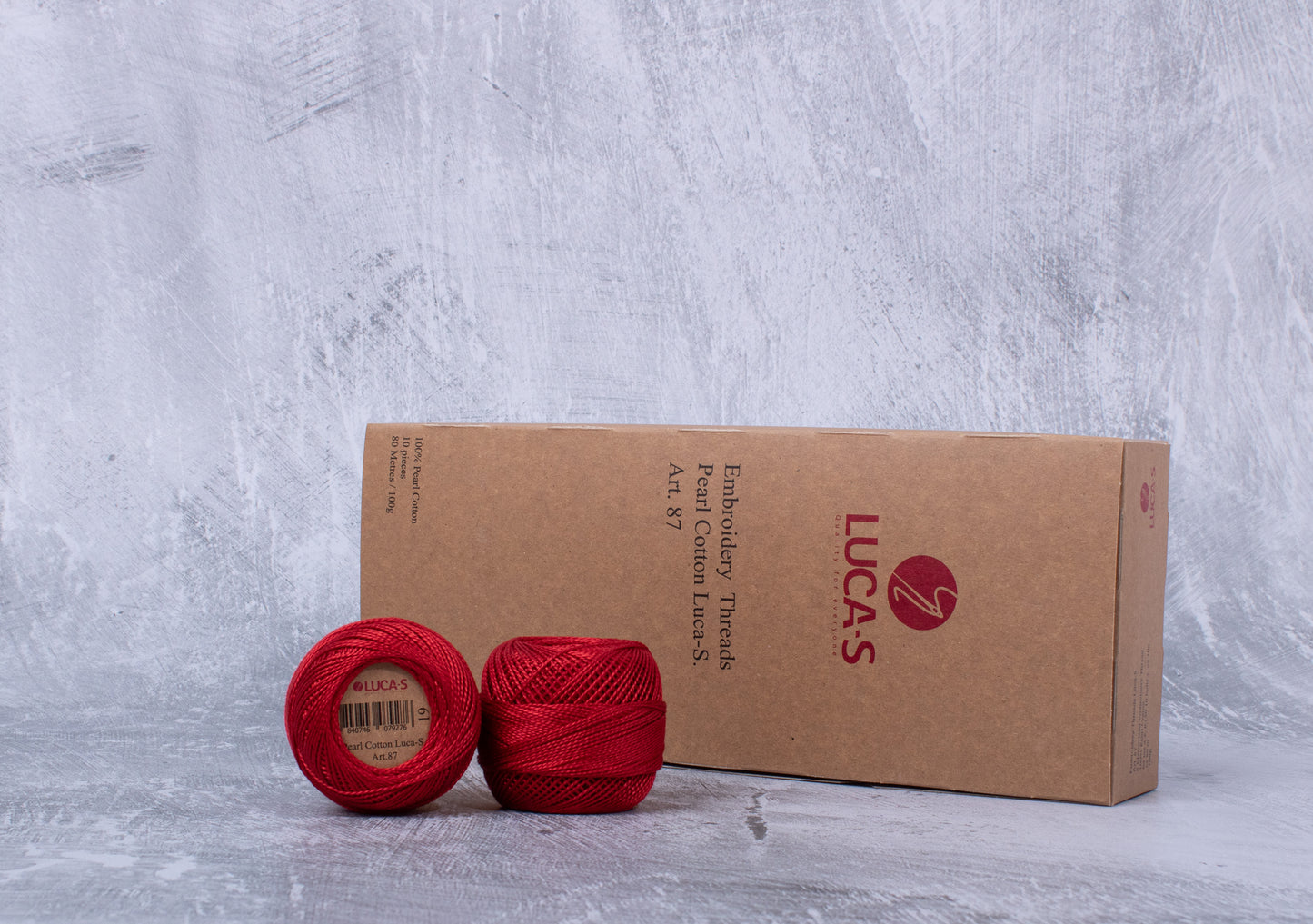 Embroidery Threads - Box, Pearl Cotton Luca-S, Art. 87 / 19