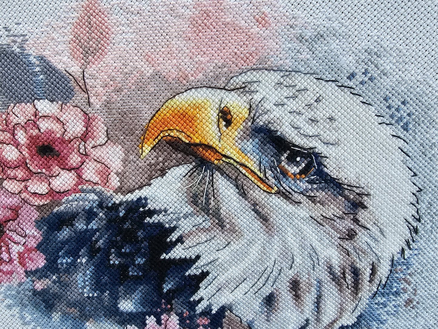 Cross Stitch Kit Luca-S - Hunting Eagle, BM3021