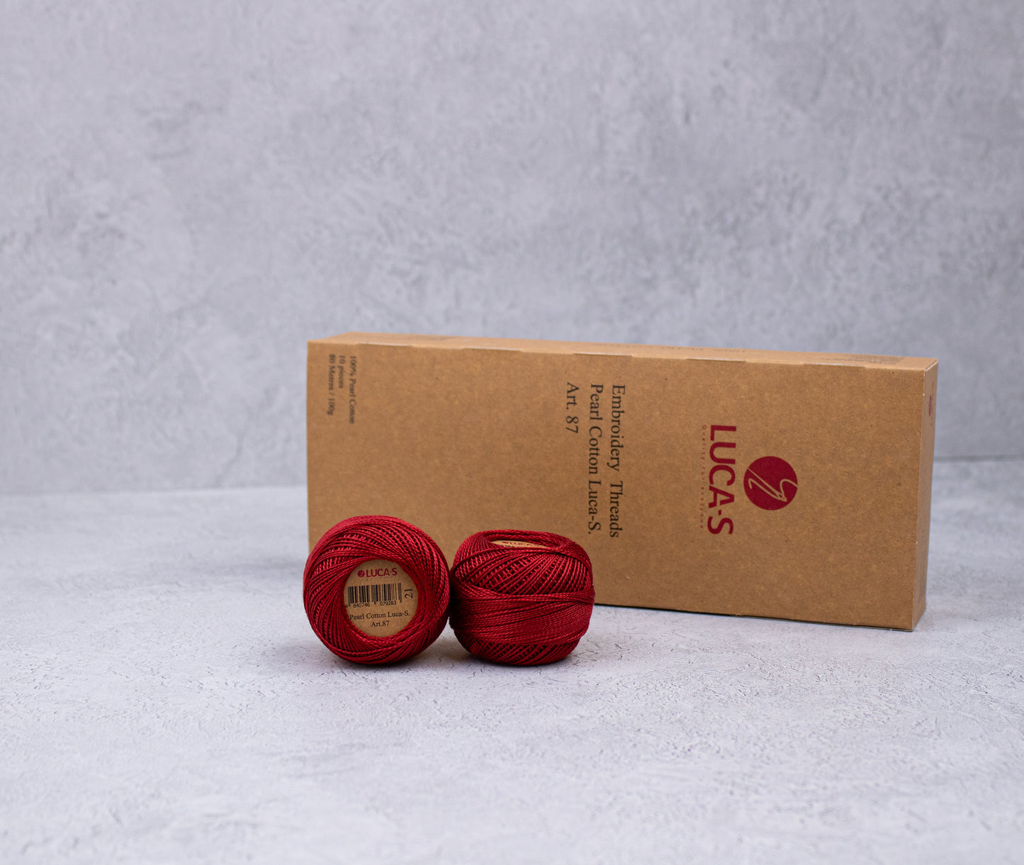 Embroidery Threads - Box, Pearl Cotton Luca-S, Art. 87 / 21