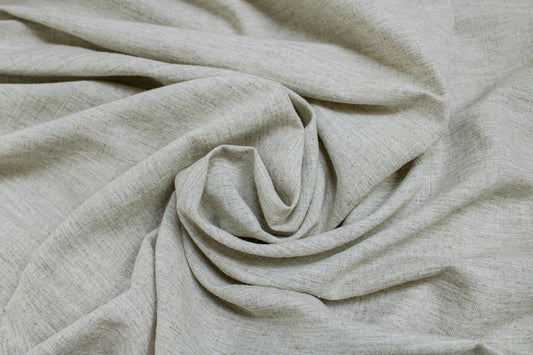 Fabric - Pure Natural Linen Fabric - Wrinkled Fabric