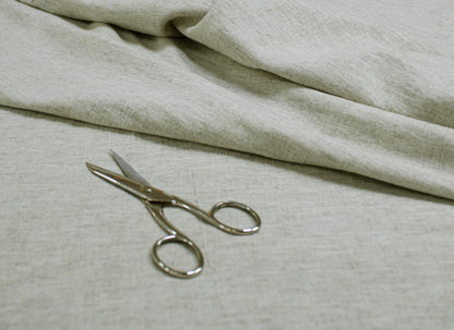 Fabric - Pure Natural Linen Fabric - Wrinkled Fabric