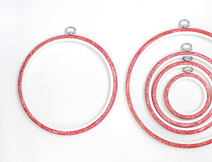 Embroidery Hoops - Nurge Flexible Hoops, Round