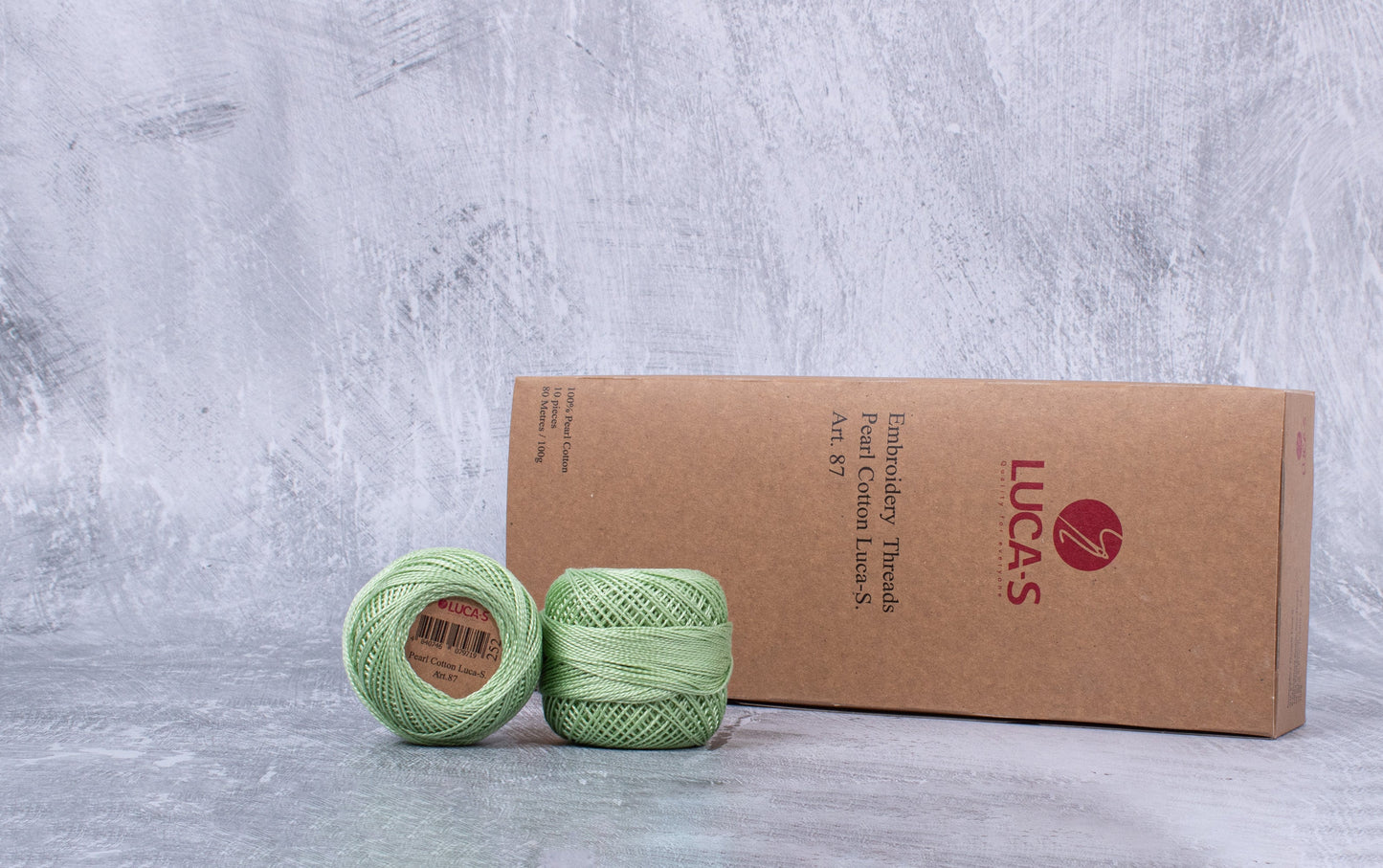 Embroidery Threads - Box, Pearl Cotton Luca-S, Art. 87 / 252