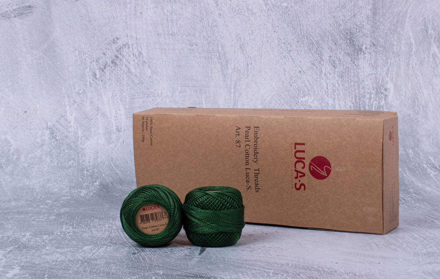 Embroidery Threads - Box, Pearl Cotton Luca-S, Art. 87 / 256