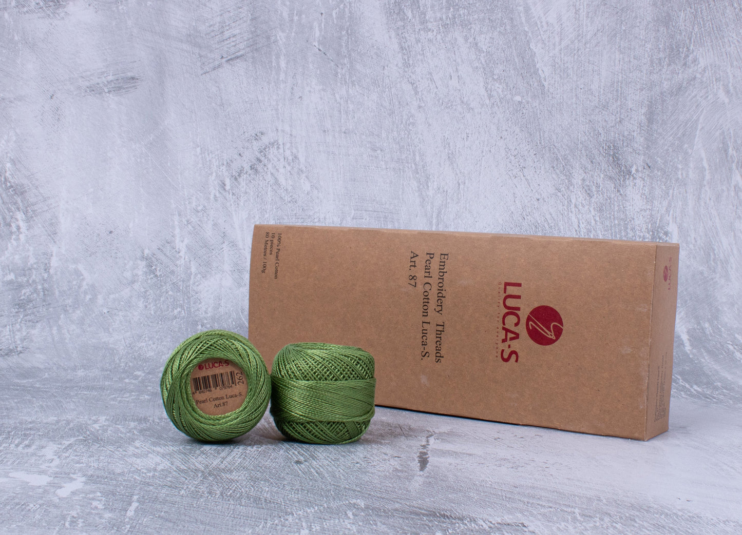 Embroidery Threads - Box, Pearl Cotton Luca-S, Art. 87 / 262