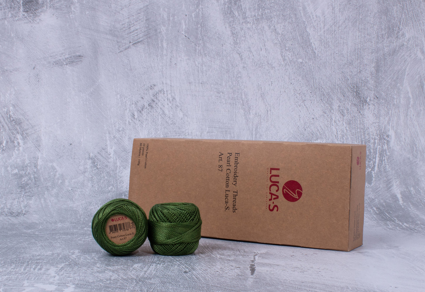 Embroidery Threads - Box, Pearl Cotton Luca-S, Art. 87 / 264