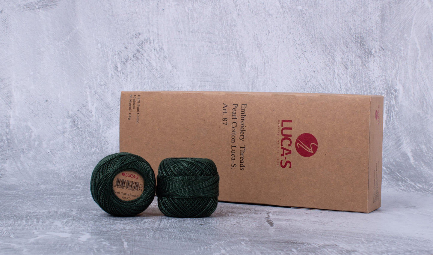 Embroidery Threads - Box, Pearl Cotton Luca-S, Art. 87 / 273
