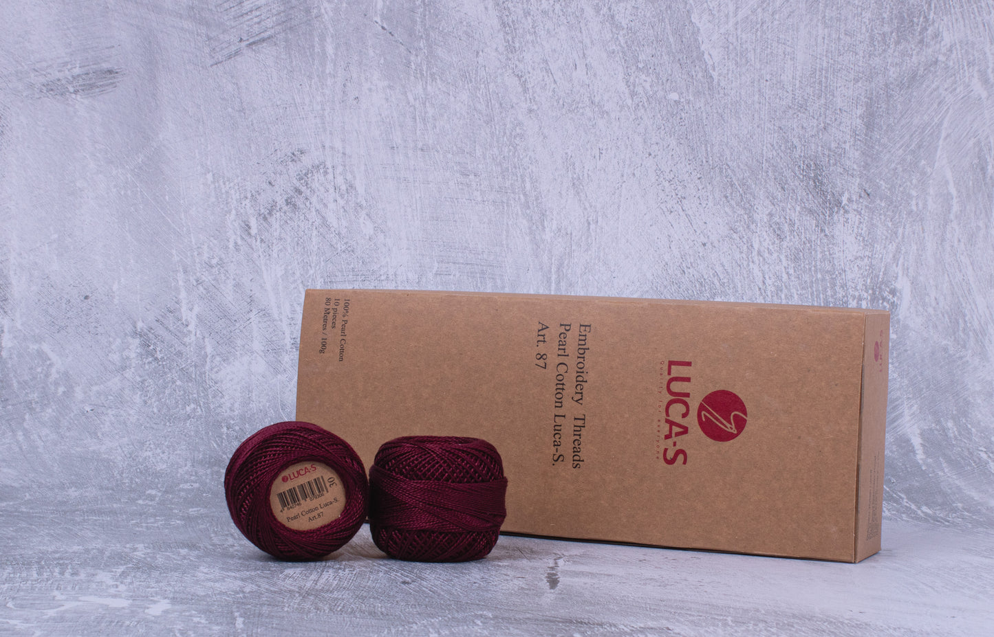 Embroidery Threads - Box, Pearl Cotton Luca-S, Art. 87 / 30