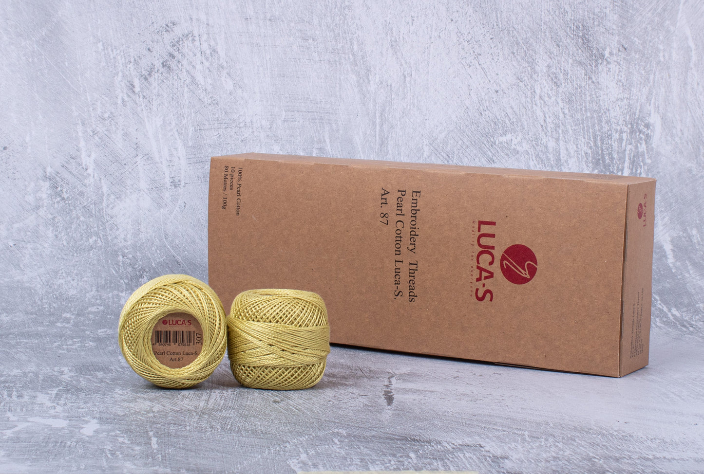 Embroidery Threads - Box, Pearl Cotton Luca-S, Art. 87 / 307