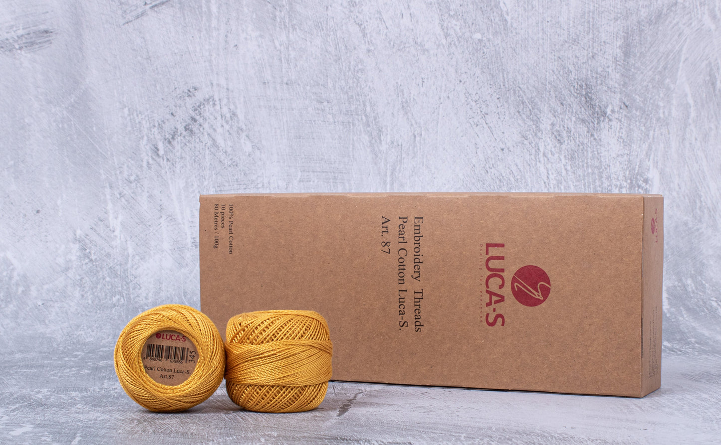 Embroidery Threads - Box, Pearl Cotton Luca-S, Art. 87 / 345