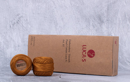Embroidery Threads - Box, Pearl Cotton Luca-S, Art. 87 / 350