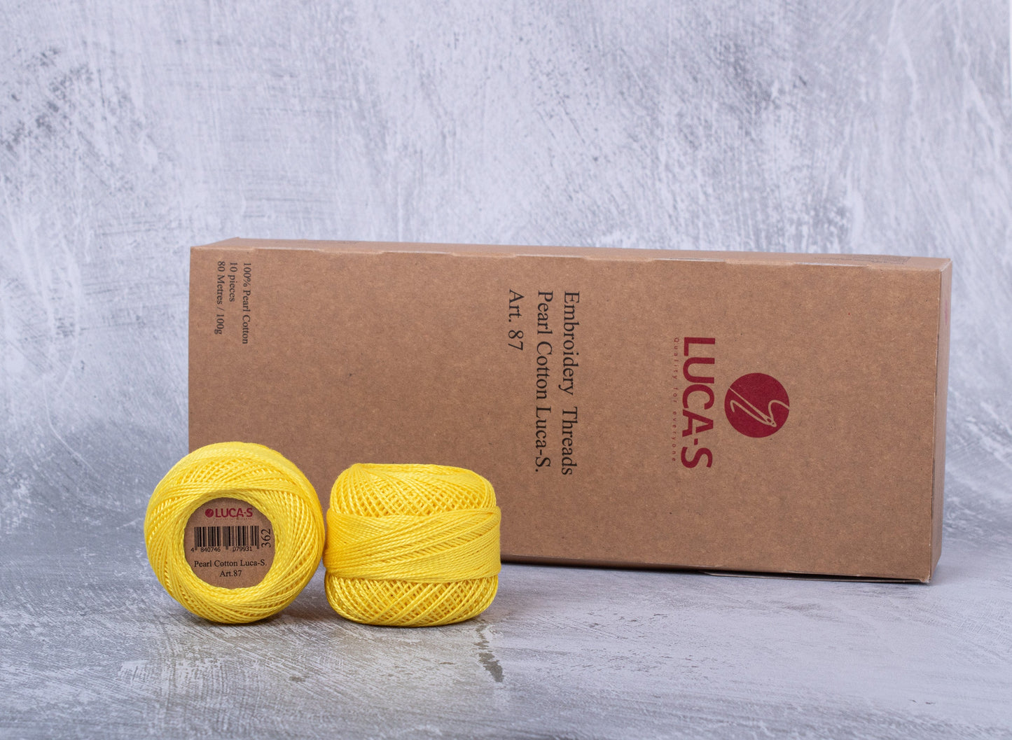Embroidery Threads - Box, Pearl Cotton Luca-S, Art. 87 / 362
