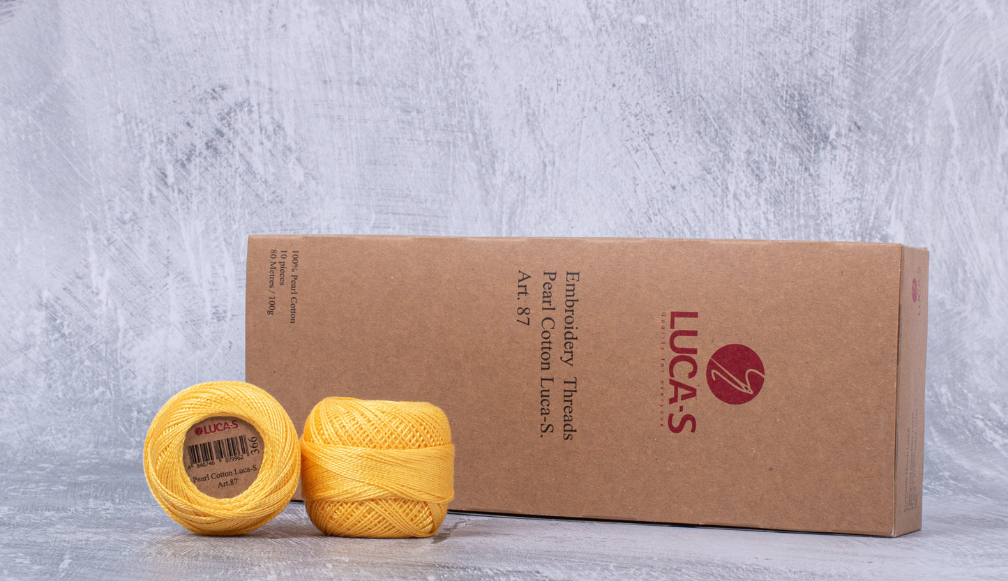 Embroidery Threads - Box, Pearl Cotton Luca-S, Art. 87 / 366