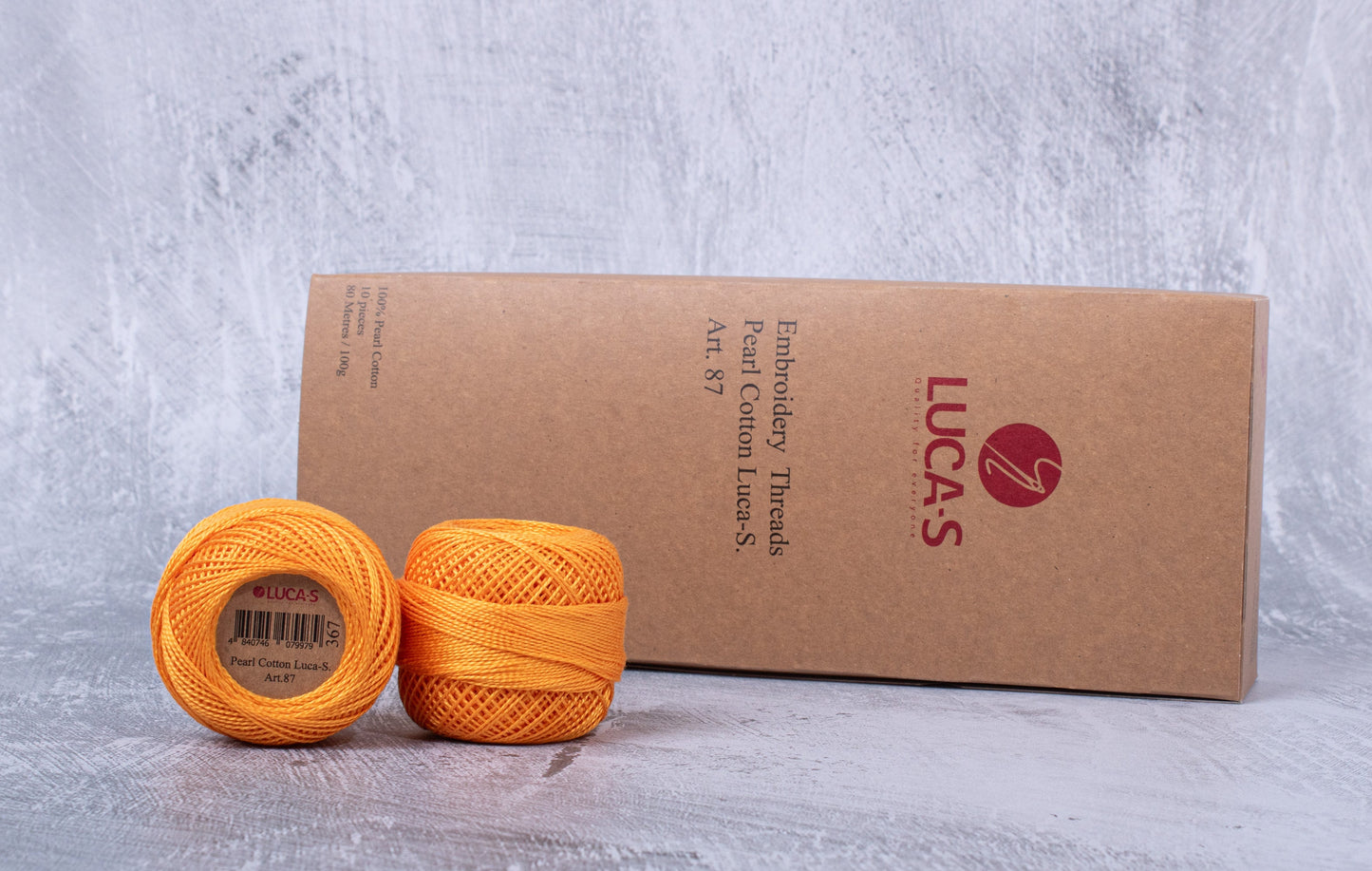 Embroidery Threads - Box, Pearl Cotton Luca-S, Art. 87 / 367
