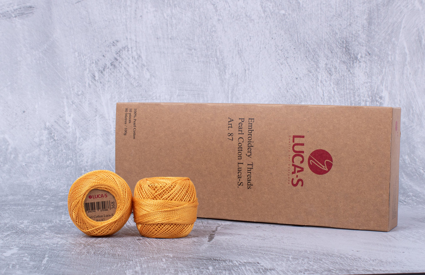 Embroidery Threads - Box, Pearl Cotton Luca-S, Art. 87 / 368