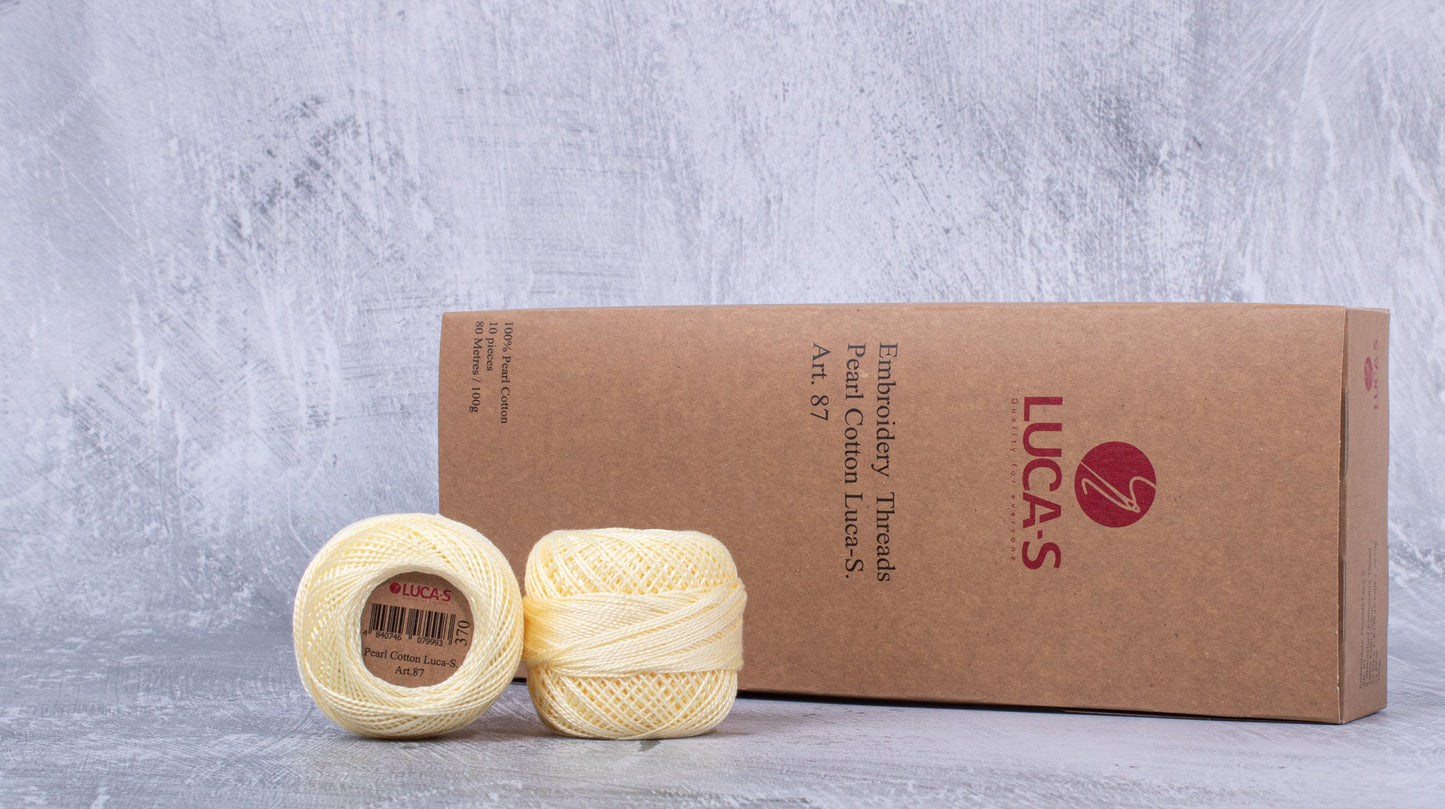 Embroidery Threads - Box, Pearl Cotton Luca-S, Art. 87 / 370