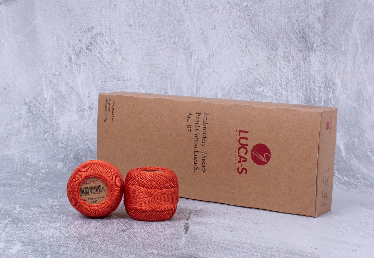Embroidery Threads - Box, Pearl Cotton Luca-S, Art. 87 / 380
