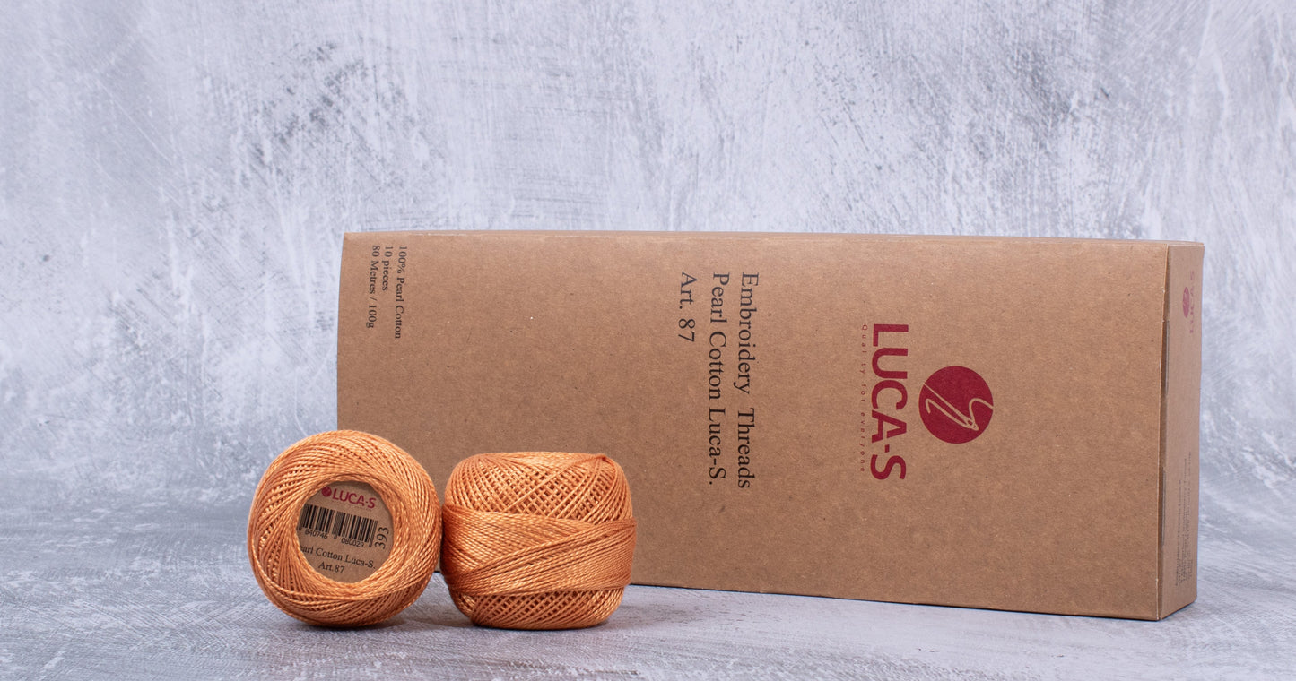 Embroidery Threads - Box, Pearl Cotton Luca-S, Art. 87 / 393