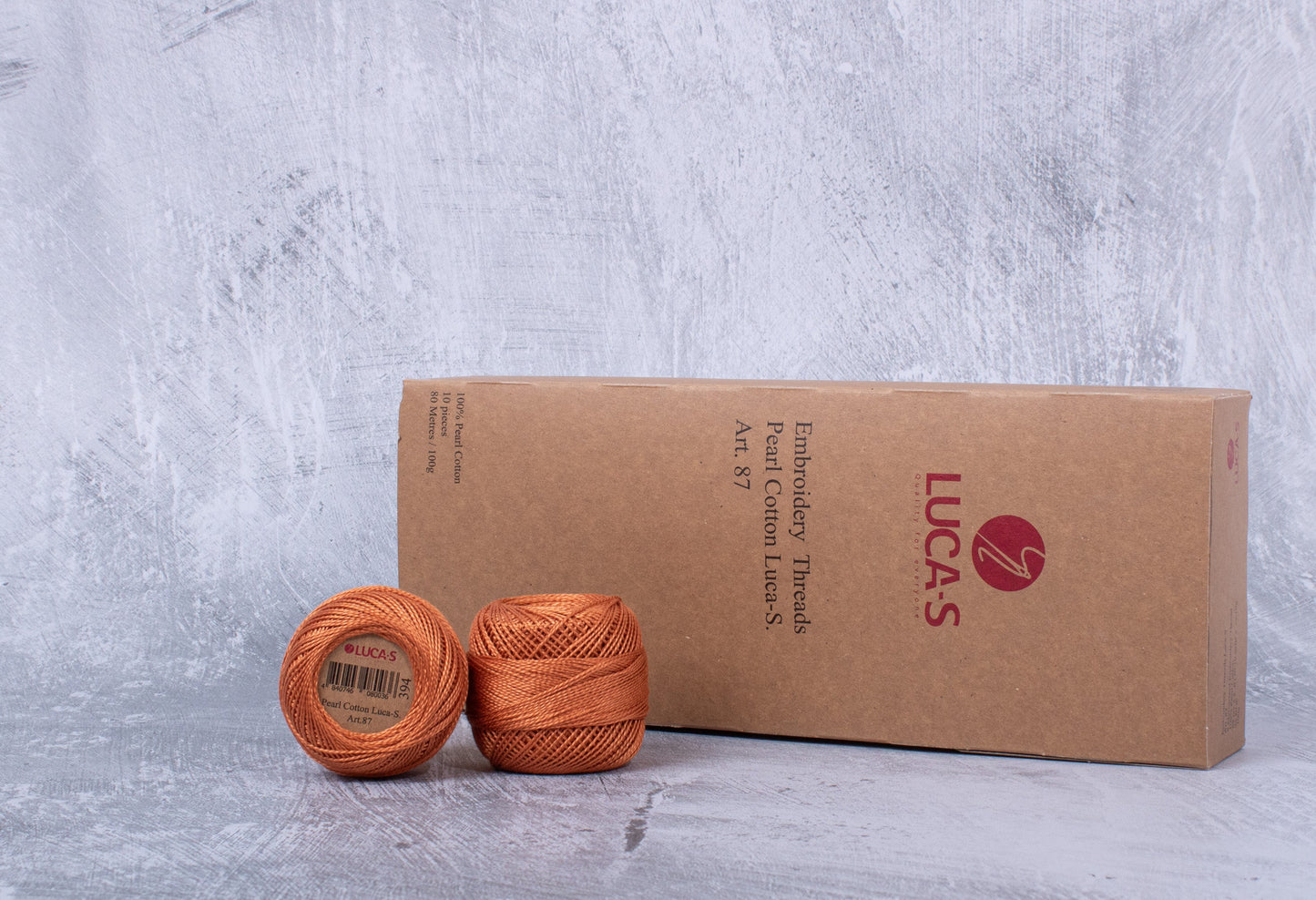Embroidery Threads - Box, Pearl Cotton Luca-S, Art. 87 / 394