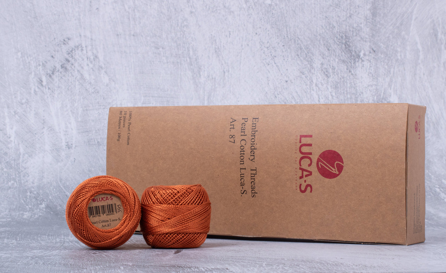 Embroidery Threads - Box, Pearl Cotton Luca-S, Art. 87 / 395