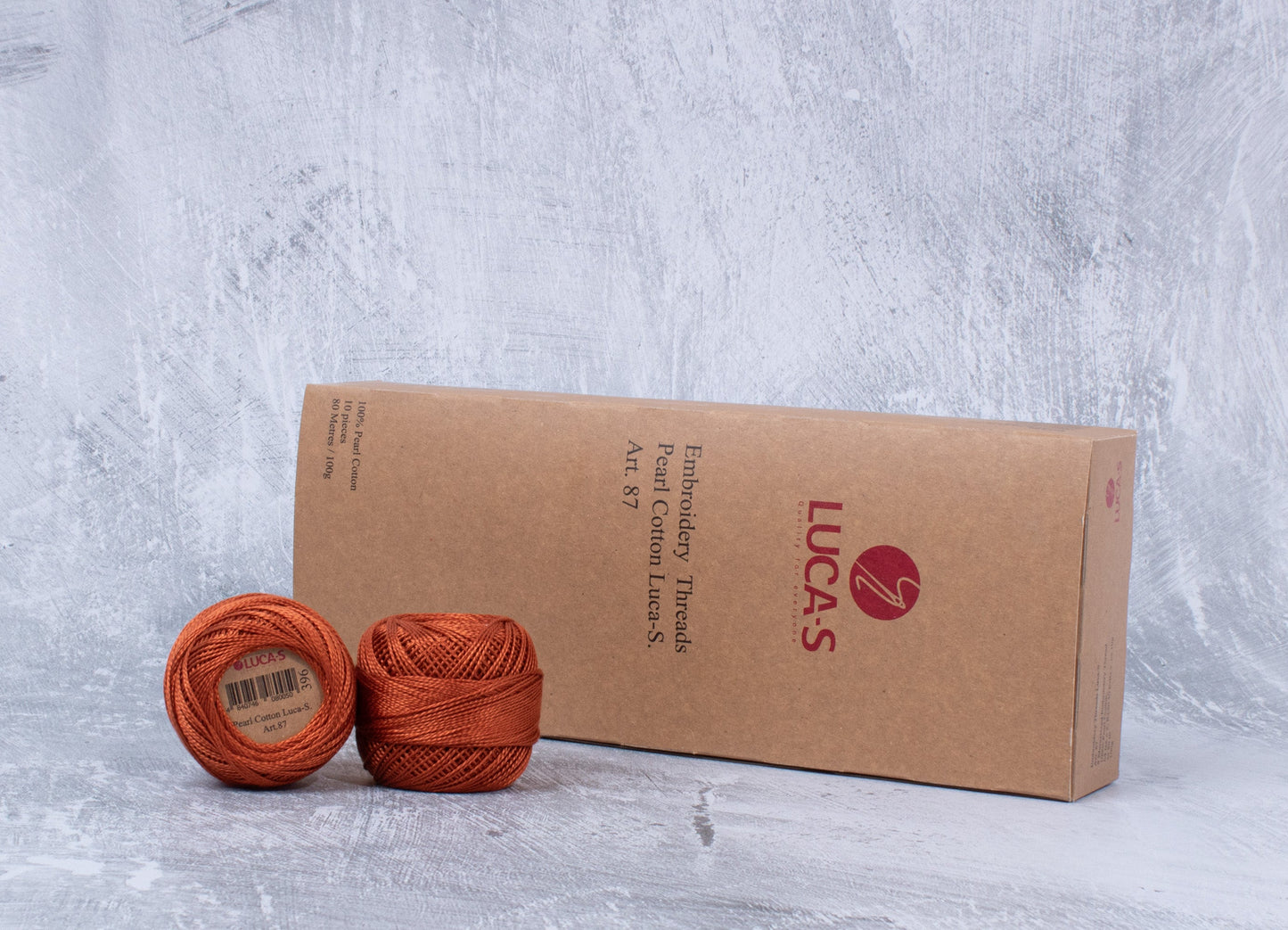 Embroidery Threads - Box, Pearl Cotton Luca-S, Art. 87 / 396