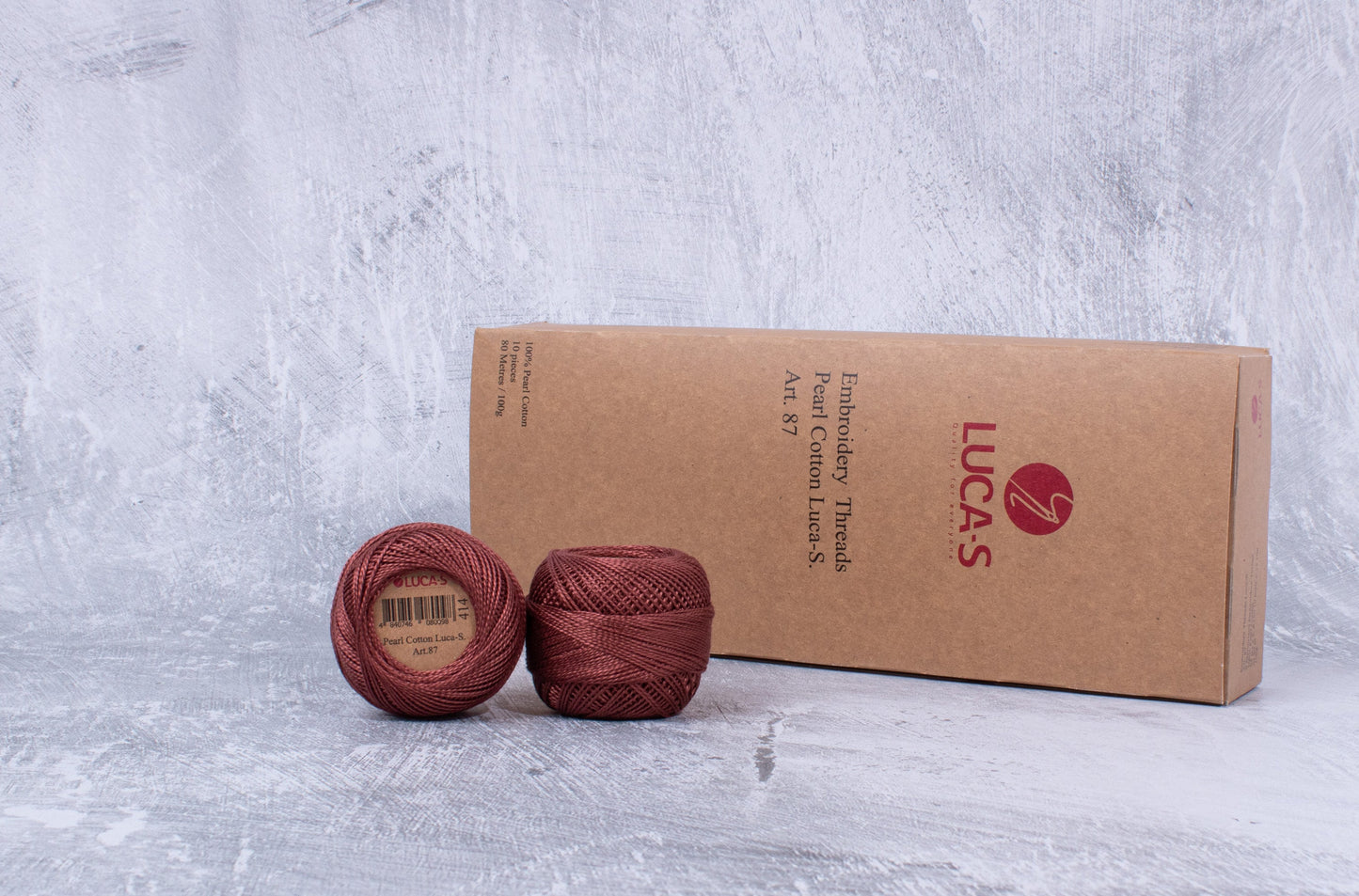 Embroidery Threads - Box, Pearl Cotton Luca-S, Art. 87 / 414