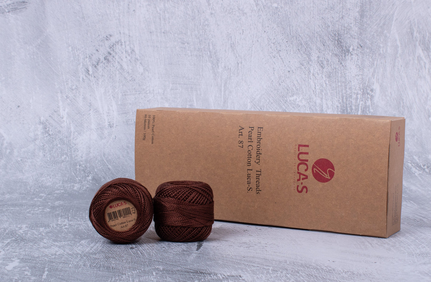 Embroidery Threads - Box, Pearl Cotton Luca-S, Art. 87 / 425