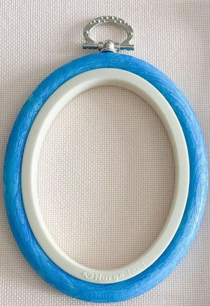 Embroidery Hoops - Nurge Flexible Hoops, Oval